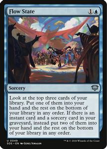 Fresh Mtg Singles: Flow State (SOS-049) [Secrets of Strixhaven]