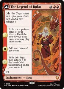 Fresh Mtg Singles: The Legend of Roku (TLA-145) [Avatar: The Last Airbender]