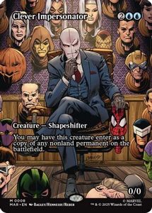 Clever Impersonator (Borderless) (MAR-008) [Marvel Eternal-Legal]