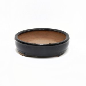 Birdfeeders — California Home & Garden: Bonsai Pot Round Black - California Home & Garden