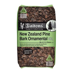 Daltons New Zealand Pine Bark Ornamental 40L - California Home & Garden