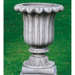Birdfeeders — California Home & Garden: Dragonstone Fluted Urn - California Home & Garden