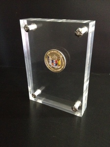 Products: Coin Display Block Auckland New Zealand Cambrian Plastics