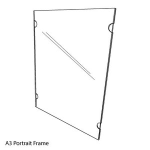 (WWA3P) A3 Portrait Frame - Cambrian Plastics