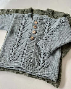 Kiwi Knit And Stitch Patterns: Kiwi Knit Pattern Abby Cardigan and Hat 8 Ply