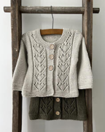 Kiwi Knit And Stitch Patterns: Kiwi Knit Pattern Lilly Cardigan-Double Knit