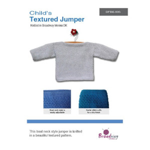 Broadway Pattern Textured Jumper (DFBK005)