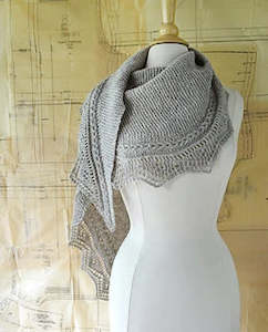 Kits: Knitting Kit Hop Brook Shawl