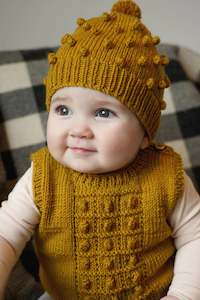 Lisa F Patterns: Lisa F Avis Vest and Hat BC125