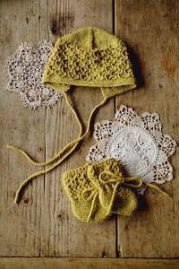 Lisa F Patterns: Lisa F Gabriella Bonnet and Booties BC79