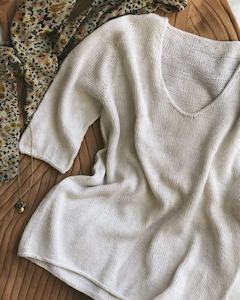 Petite Knit Patterns: PetiteKnit Cumulus Tee