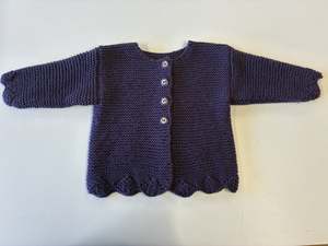 Hand Knit Market Place: Hand Knit Charming 4 Button Cardigan (Ref: Bob)