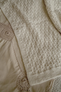 Lisa F Waffle Blanket BC57