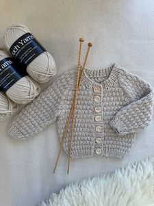 128 Touch Pattern Candlestick Cardigan
