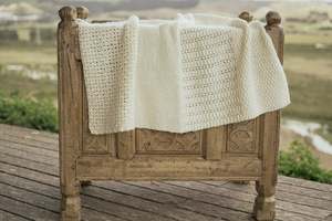 Patterns: Lisa F Morning Mist Blanket BC59