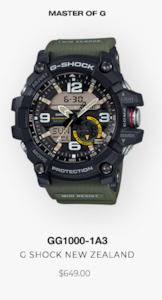 G Shock: G-Shock Mudmaster