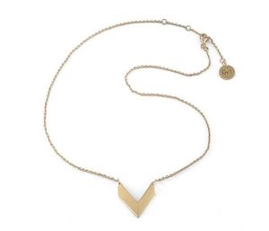 Ede Addison: Chevron Necklace - GP