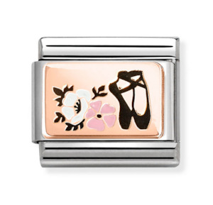 Ballet and flower symbol