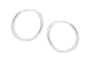 Silver Chains: 13mm Round Sleepers