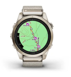 Garmin: epix™ Pro (Gen 2) – Sapphire Edition - Soft Gold with Cream
