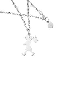 Karen Walker 2: Runaway Girl Large Pendant Silver