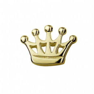 Crown (Queen) Yellow Gold - Stow Charm
