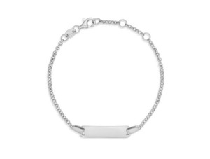 Belcher Bracelet with ID - SS