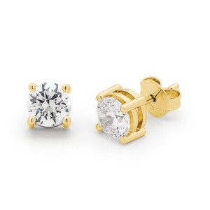 Lab-Grown Diamond Stud Earrings