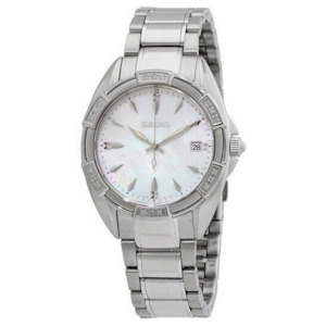 5 Off Mid Year Sale: Seiko Ladies Stainless Steel Diamond Watch