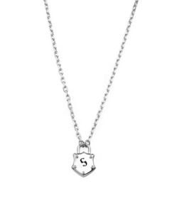 5 Off Mid Year Sale: Shield Necklace - SS
