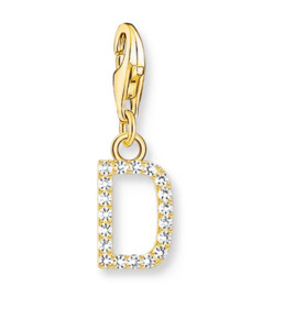 Charmista letter "D" CZ YGP