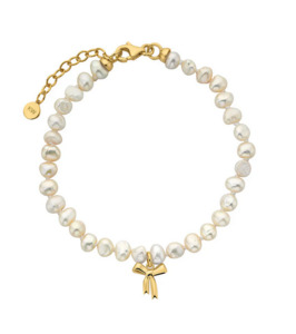 Karen Walker 2: Petite Bow with Pearls Bracelet - SSGP