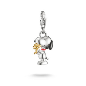 Thomas Sabo 1: C/Club Peanuts, Snoopy and Woodstock Charm