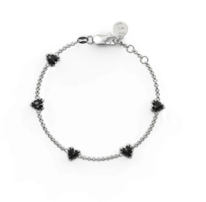 Stolen Girlfriends Club: Infinity Chain Bracelet - Onyx - SS