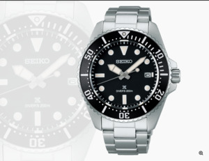 Seiko: Seiko 5 Sports Automatic Watch - Black Dial