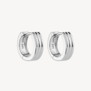 Najo: Carrousel Huggie Earrings - SS