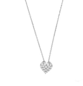 Georgini: Sparkly Heart Necklace - SS