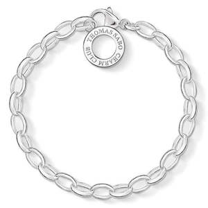 C/Club Silver Belcher Bracelet - 21.5cm - Large