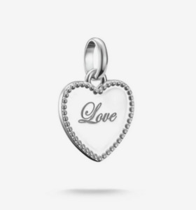 Connect Charm Love Heart