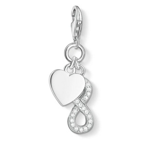 "Heart With Infinity" Charm