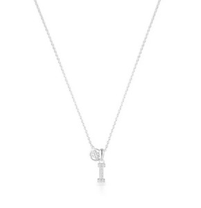 Luxury Letter "I" initial Pendant -SS