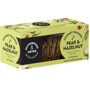 Gourmet Crackers - Pear & Hazelnut - Cameron Harrison