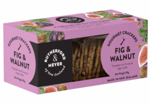 Gourmet Crackers - Fig & Walnut - Cameron Harrison