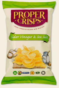 Proper Crisps - Cider, Vinegar & Sea Salt - Cameron Harrison