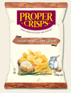 Proper Crisps - Onion & Green Chives - Cameron Harrison