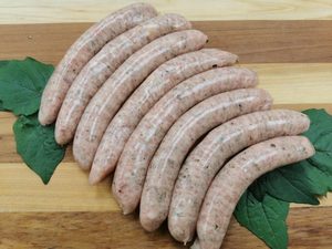 Free Range Chicken, Lemon & Sage Sausages (8 pack) - Cameron Harrison