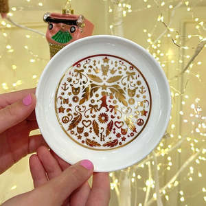 New Collection: KAREN WALKER - Runaway Girl Filigree Jewellery Dish in White