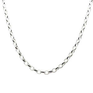 New Collection: Sterling Silver 'BO2' Oval Belcher Chain