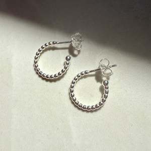 New Collection: Sterling Silver Bubble Stud Hoop Earrings