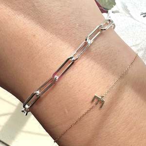 Sterling Silver Medium Paperclip Chain Bracelet